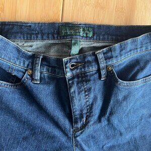 Women's Lauren Ralph Lauren Jeans Blue Modern Straight Denim size 6